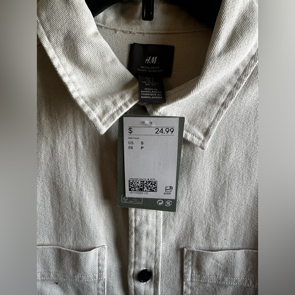 NWT - NEVER WORN H&M Overshirt - Picture 3 of 3